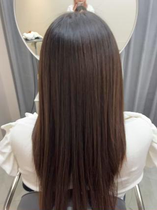 ロング 大岩 はなのヘアスタイル