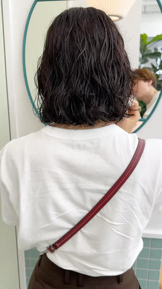 切りっぱなしベースのボブパーマ
初めてのパーマにオススメです!
