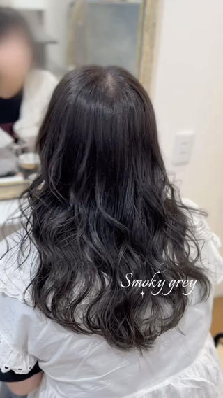 透け感たっぷり✦ スモーキーグレー
