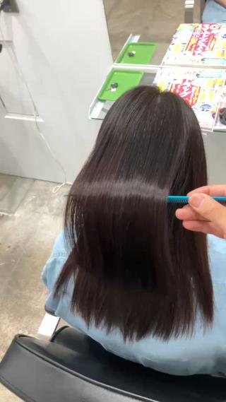 セミロング 落合孝臣/新潟駅南 /髪質改善のヘアスタイル