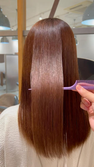 見た目だけではなく感触も柔らかくサラサラな仕上げに️ 