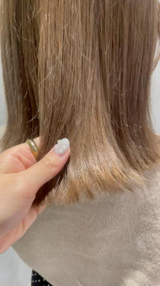 まろやかbeige color
春のイメチェンおすすめです
ぜひお任せ下さい