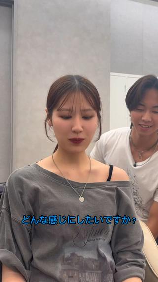 ミディアム 山中 欧輔のヘアスタイル