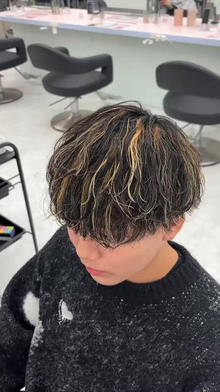 メンズ ❄️メンズ特化❄️ ケンシン/LDHヘアのヘアスタイル