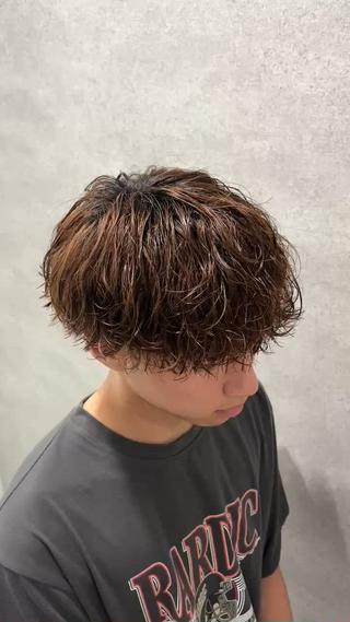 パーマ メンズ ❄️メンズ特化❄️ ケンシン/LDHヘアのヘアスタイル