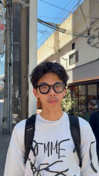 ショート パーマ メンズ 大阪茶屋町 メンズカット関田拳のヘアスタイル