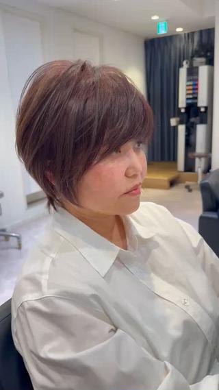 ショート 雨宮 美月のヘアスタイル