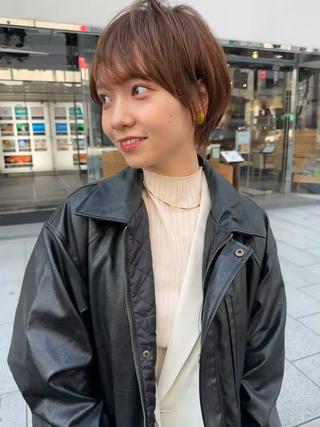ショート 雨宮 美月のヘアスタイル
