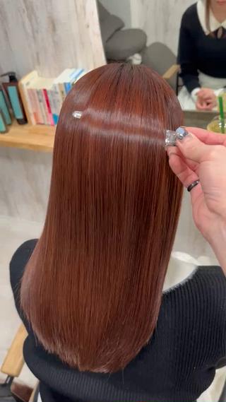 ロング カラー 鈴木 悠平のヘアスタイル