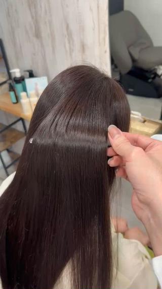 ロング カラー 鈴木 悠平のヘアスタイル