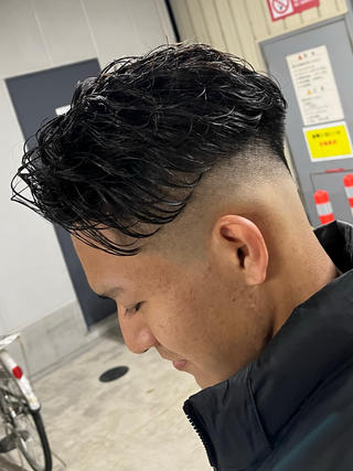 ショート パーマ メンズ 立川/メンズパーマ 厚進太郎のヘアスタイル