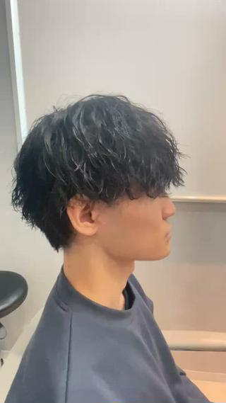 ショート パーマ メンズ 川崎メンズパーマ特化 根本涼太のヘアスタイル