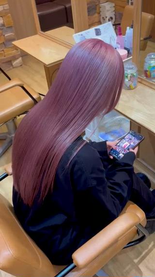 マネージャー× 髪質改善×ウルトワのヘアスタイル