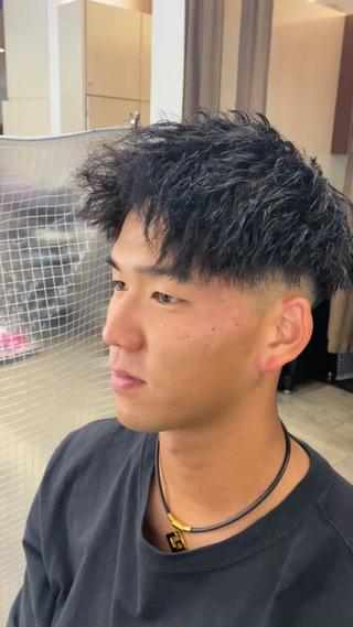 【ツイストパーマ】