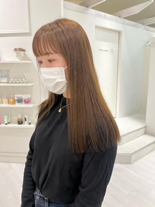 ワンカラーからつくる milk tea beige ♡