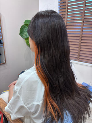 ロング mana 💟ダブルカラー💟のヘアスタイル