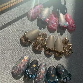 #韓国ネイル #パラジェル #使い放題 #パールネイル #ニュアンス