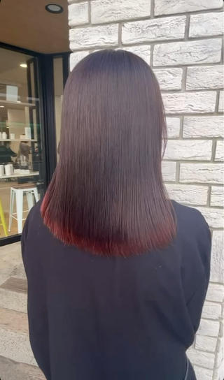 ワンポイントでおしゃれに!ポイントカラー