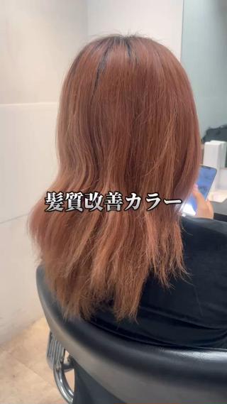 ミディアム ブリーチ矯正🉑/ まさるのヘアスタイル