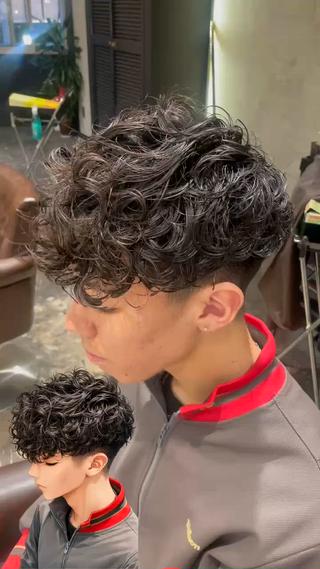 パーマ メンズ 💈メンズ職人 ルキト💈のヘアスタイル