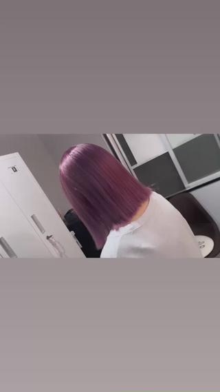 ミディアム Sherry大国町 HIKARUのヘアスタイル