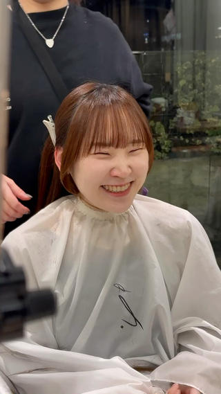 ミディアム fitするカット♡/ 多幸感/ふうか◠‿◠のヘアスタイル