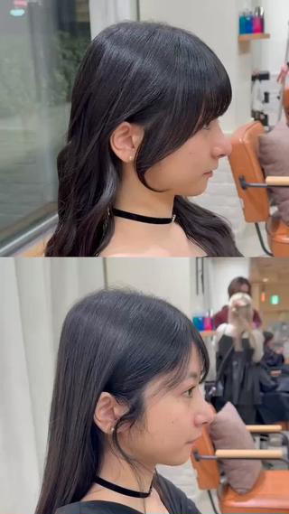ミディアム fitするカット♡/ 多幸感/ふうか◠‿◠のヘアスタイル