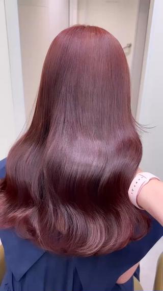 lavender pink
ブリーチなしWカラーおすすめです