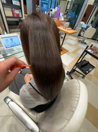 ロング 高橋 佳那のヘアスタイル