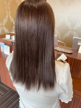 セミロング カラー 高橋 佳那のヘアスタイル