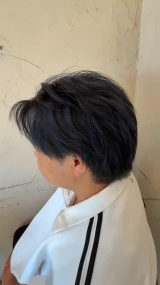ショート カラー メンズ メンズ特化/パーマ指 名No.1/百瀬太郎のヘアスタイル