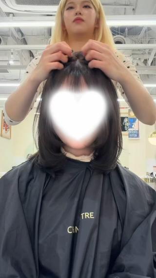 ミディアム hiyori🎀 トレンドレイヤーのヘアスタイル