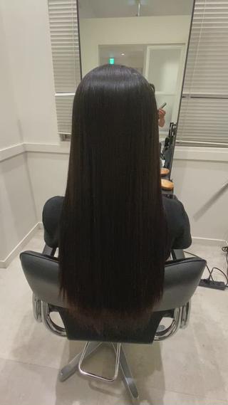 ロング パーマ 髪質改善縮毛矯正,ブ リーチ縮毛矯正KEIのヘアスタイル