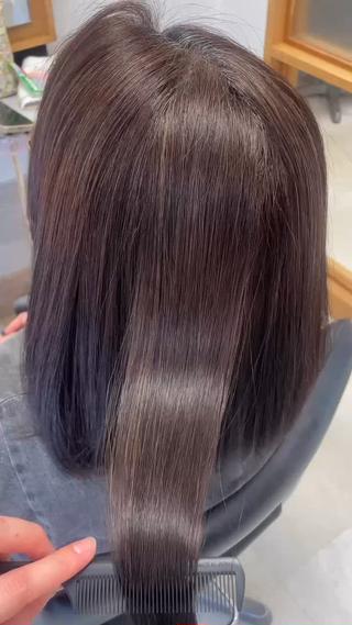 ミディアム BLEACH 🟥 PERM 天神🏆のヘアスタイル
