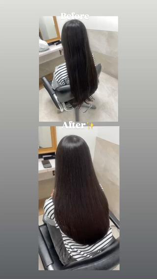 ロング BLEACH 🟥 PERM 天神🏆のヘアスタイル
