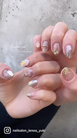 ネイル Tielu Yukiのネイルデザイン