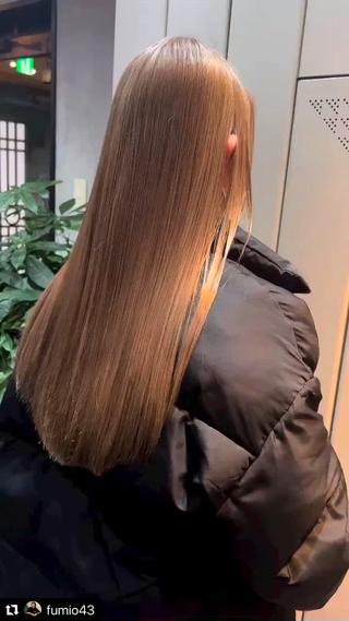 ロング カラー 【透明感.艶髪】 中原史雄のヘアスタイル