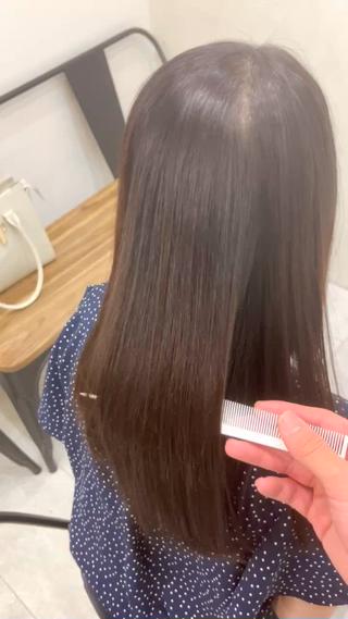 美髪straight