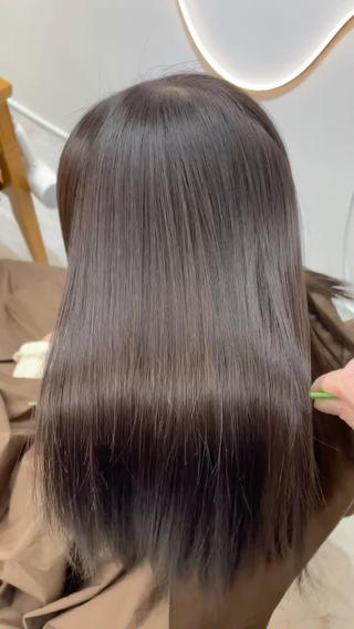 ロング Riru🩵縮毛矯正 リピーター多数✨🩵のヘアスタイル
