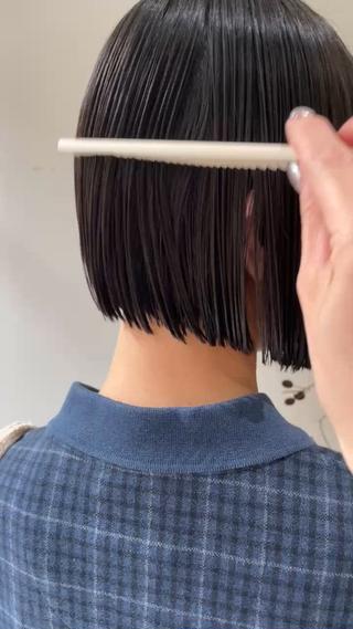 カットラインこだわってます♡