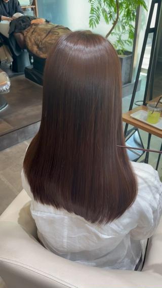 ロング カラー Glimpseあやね 🎀大濠/髪質改善のヘアスタイル