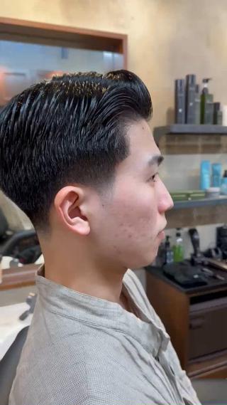 ショート メンズ 坂本 虹昂のヘアスタイル