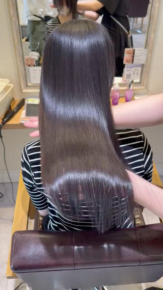 髪質改善ストレート+髪質改善トリートメント 