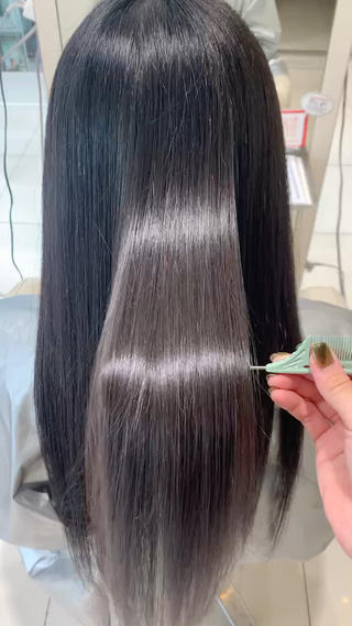 ロング 🪿透明感/艶カラー ﾜﾀﾅﾍﾞｱｵｲのヘアスタイル