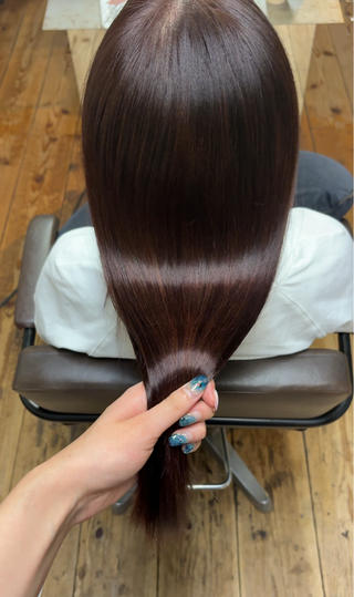 ロング カラー なぎ ㅤのヘアスタイル