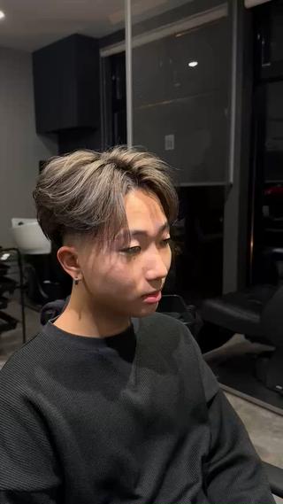 ミディアム STAYGメンズ上野 大河のヘアスタイル