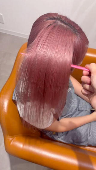 セミロング 【ハイライト】 YUYAのヘアスタイル
