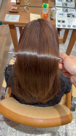 セミロング 【ハイライト】 YUYAのヘアスタイル