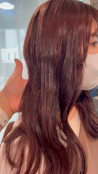 レッドブラウン♪

#立川美容室 #韓国カラー  #立川ハイトーン #立川美容師 #レイヤーカット  #韓国ヘア #髪質改善トリートメント #韓国巻き  #お洒落さんと繋がりたい #顔まわりカット  #韓国レイヤーカット#艶髪カラー

#髪質改善#髪質改善トリートメント
#インナーカラー#ブリーチ#ダブルカラー#ケアブリーチ#イヤリングカラー#カラー#イルミナカラー#ハイライト#グラデーション
#縮毛矯正#酸性ストレート
#前髪カット#顔まわりカット#ボブ#眉毛#ヘアセット
#学割U24#学割#韓国#オージュア#立川#立川美容室 