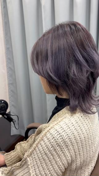 セミロング カラー TELA HAIR 幕張本郷店　千尋のヘアスタイル